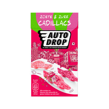 Autodrop - Zoet Zure Cadillacs 270 Gram 6 Stuks