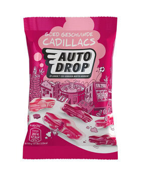Autodrop - Geschuimde Cadillacs 20 Gram 16 Stuks*
