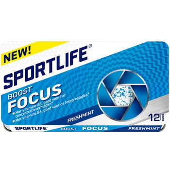 Sportlife - Boost Focus Freshmint 24 Stück
