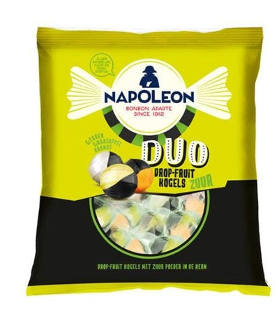 Napoleon - Réglisse Fruit Duo Zuur 825 Gram