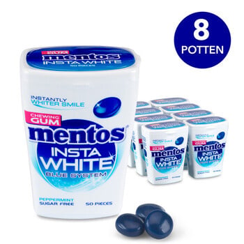 Mentos - Insta White Blue System  8 Pièces