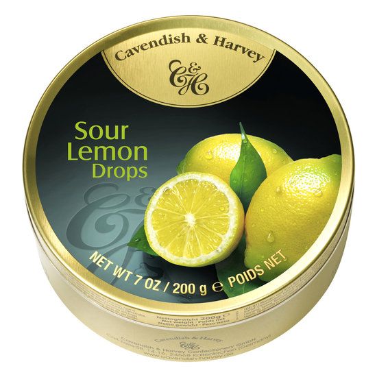 Cavendish & Harvey Sour Lemon Lakritzs 200 Gram