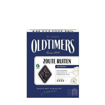Oldtimers - Hindlooper RuitjesLakritz 185 Gram 6 Stück