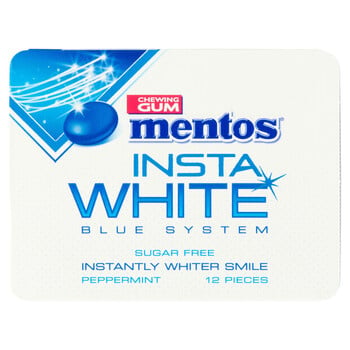 Mentos - Insta White Blue System 12 Pièces