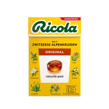 Rucola - Original Suikervrij 50 Gram 20 Pièces
