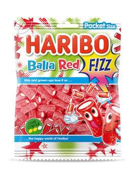 Haribo - Balla Red Fizz 70 Gram 28 Stück