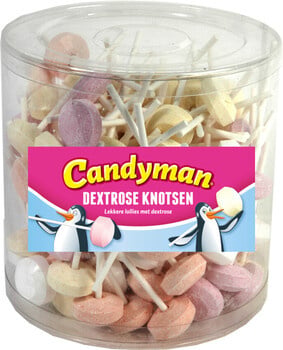 Candyman - Dextrose Knotsen 120 Pièces