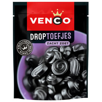 Venco - Droptoefjes 225 Gram 10 Stuks