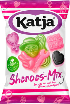 Katja - Sheroes Mix 250 Gram 12 Stuks