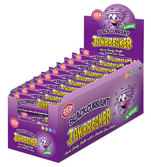 Zed - Jawbreaker Black Currant 4-Pack 40 Stück (Halal)