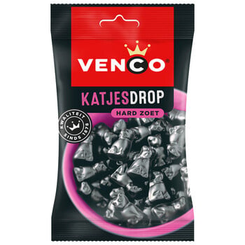 Venco - Katjesréglisse 120 Gram 12 Pièces