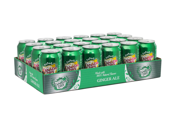 Canada Dry - Ginger Ale 330ml 24 Dosen