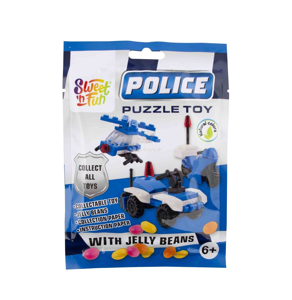 Police Puzzle Toy Candy 5 Gram