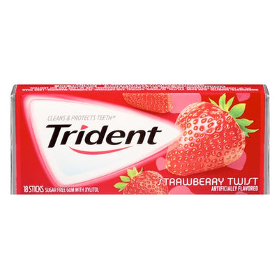 Trident - Bâtonnets Fraise Twist 14