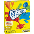 Betty Crocker - Fruit Gushers Strawberry Tropical Variety Pack 136 Gram