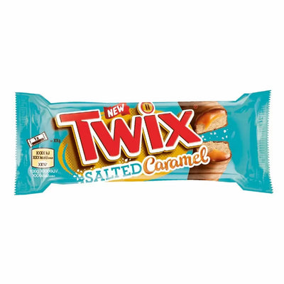 Twix - Doppelriegel mit gesalzenem Karamellgeschmack, 46 Gramm
