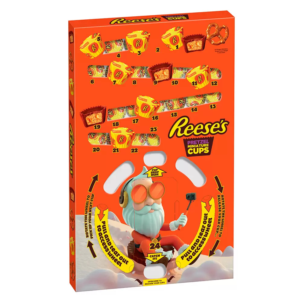 Reese's - Miniature Cups With Pretzels Advent Calendar 236 Gram