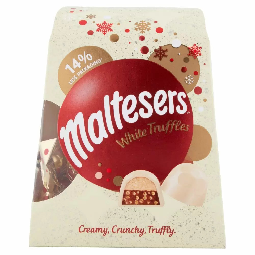 Maltesers - Trüffel Weiße Schokolade Geschenkbox 200 Gramm