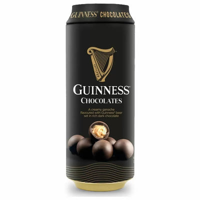 Guinness - Dunkle Schokoladentrüffel Dose 125 Gramm
