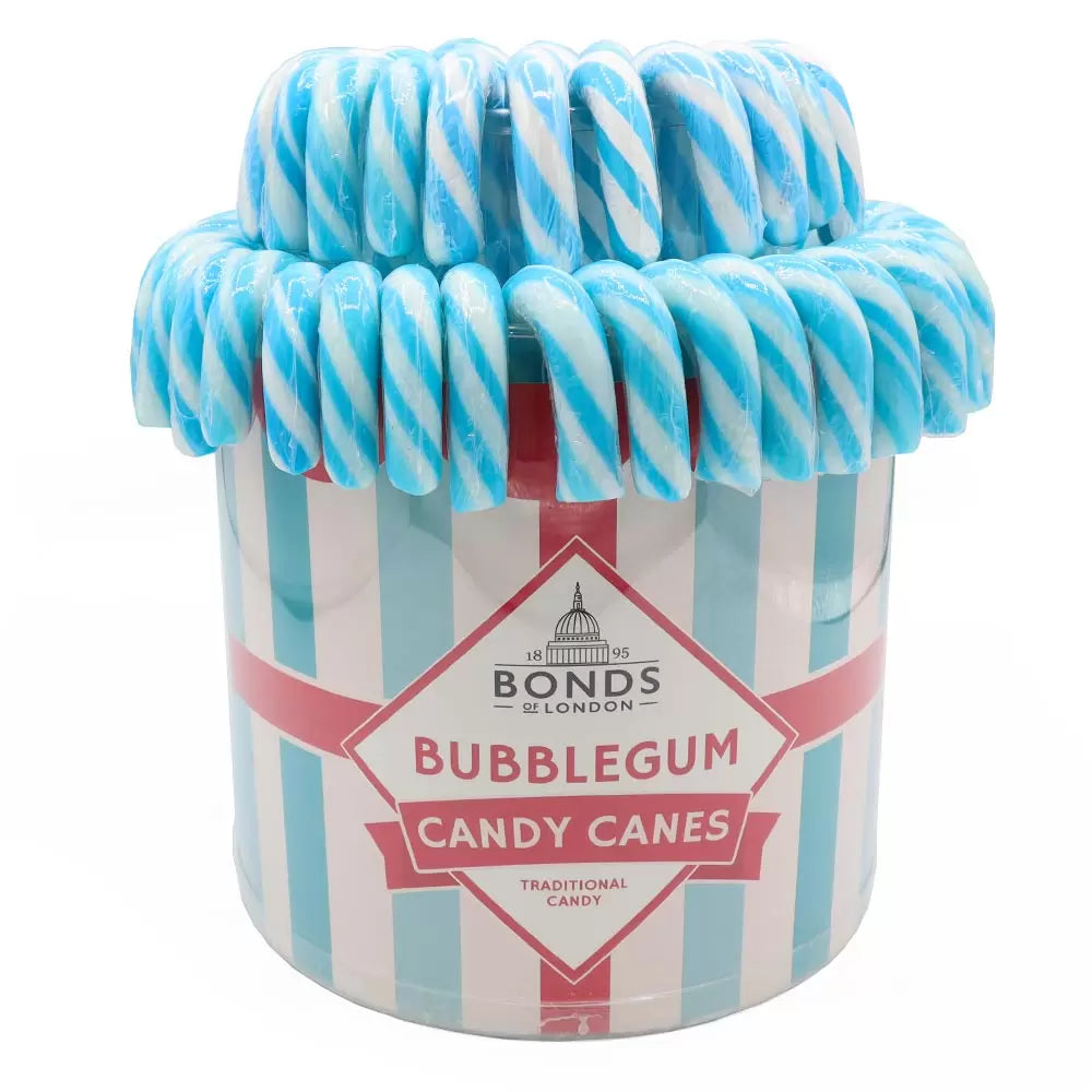 Bubblegum Traditional Candy Cane Fountain 20 Gram  60 Stück