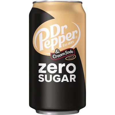 Dr Pepper - Cream & Soda Zero 355 ml