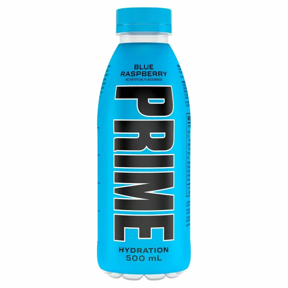 Prime - Hydration Blue Raspberry 500ml (Pfand) (UK-Produkt)