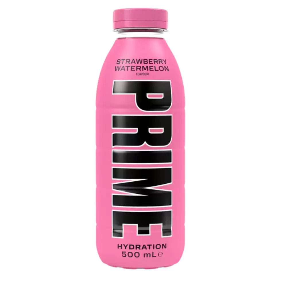 Prime - Hydration Strawberry Watermelon 500ml 12 Stück (UK product)