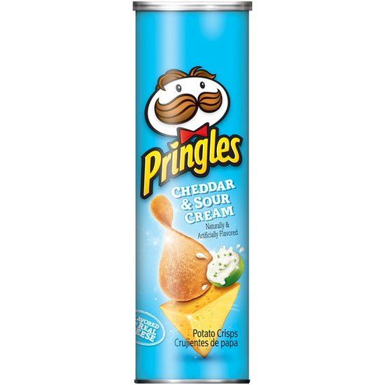 Pringles - Cheddar et crème sure 158 grammes