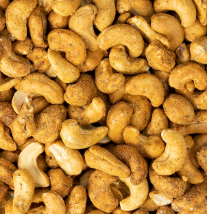 CandyOnline - Cashewnüsse mit Knoblauch und Rosmarin, 200 Gramm