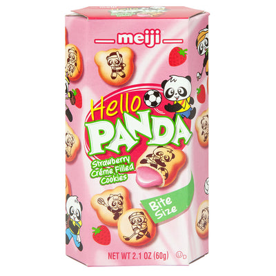 Meij - Hello Panda - Fraise 60 Grammes