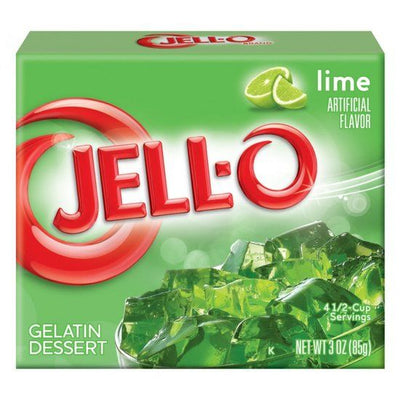 Jell-O - Gélatine au citron vert 85 g