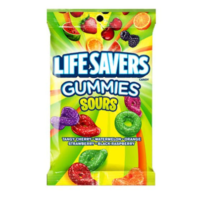 Sachet de bonbons gélifiés acidulés Lifesavers, 198 grammes