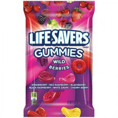 Bonbons gélifiés Lifesavers aux baies sauvages, sachet de 198 grammes