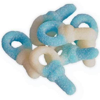Zuckerschnuller Blau/Weiß 1 Kilo