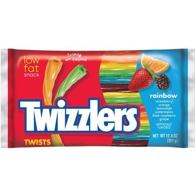 Twizzlers - Rainbow Twist Große Tüte 351 Gramm