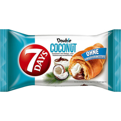 7Days - Doppelcroissant Kakao-Kokosnuss 60 Gramm