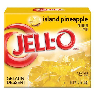 Jell-O - Gelée Ananas des Îles 85 grammes