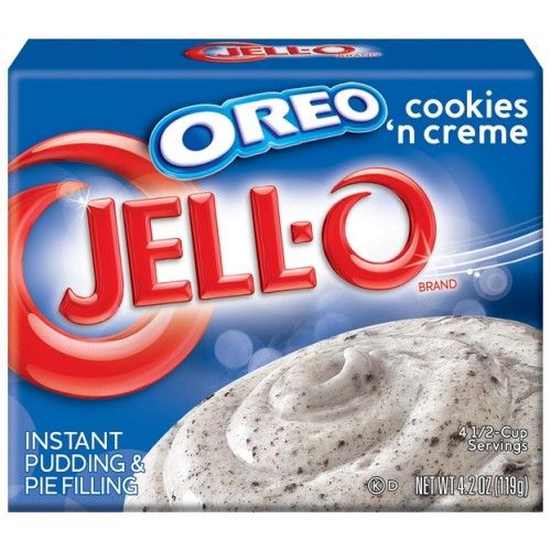 Jell-O - Oreo Cookies 'N Crème 119 Gram