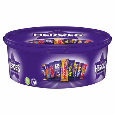 Cadbury - Boîte de chocolats Heroes 550 grammes