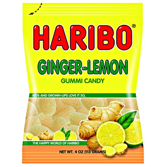 Haribo Ingwer-Zitrone-Tasche, 113 Gramm