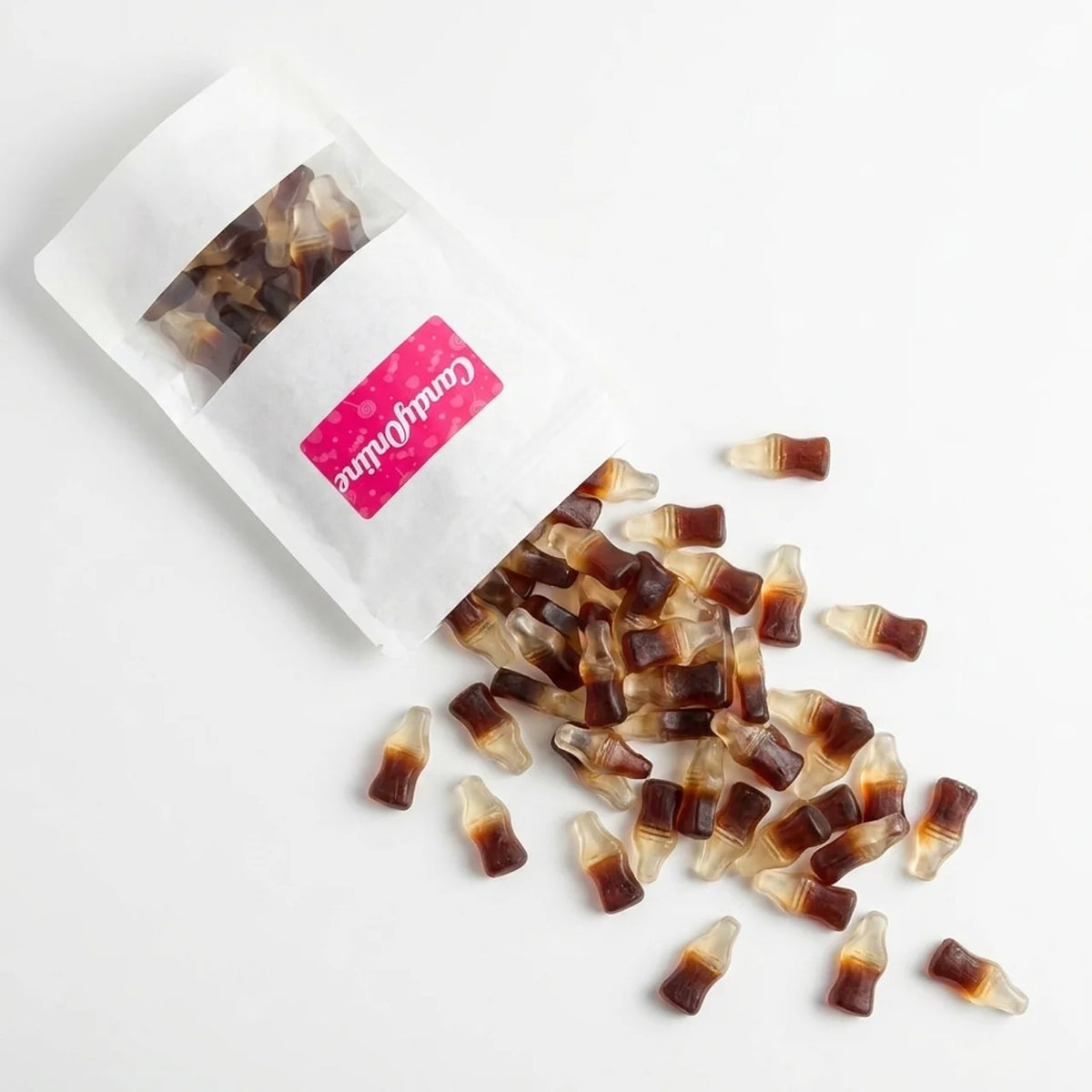 Haribo - Cola Flesjes Klein 250 Gram