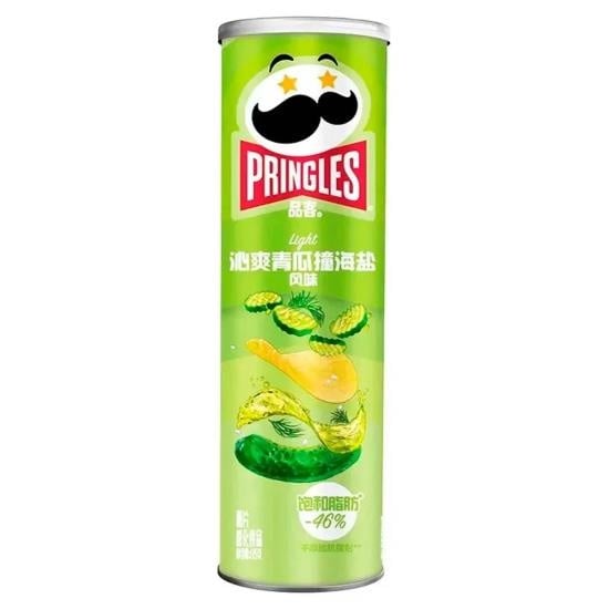 Pringles - Gurke-Meersalz (China) 110 Gramm