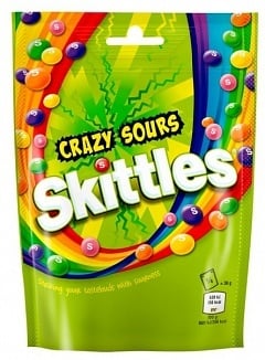 Skittles - Bonbons acidulés fous 152 grammes