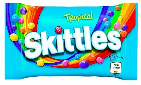 Skittles - Tropical 45 Gram