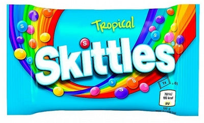 Skittles - Tropical 45 grammes