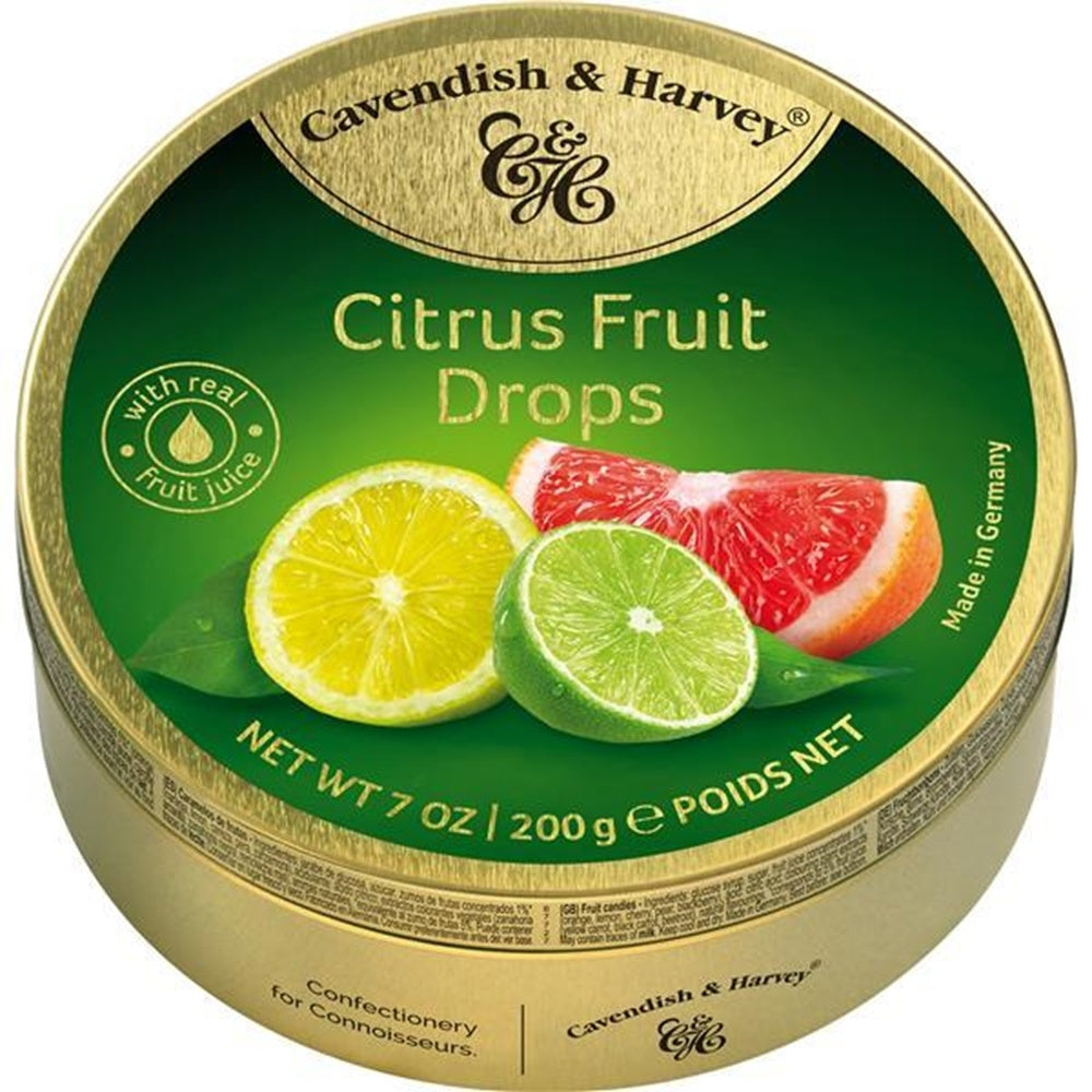 Cavendish & Harvey - Citrus Fruit Réglisses 200 Gram