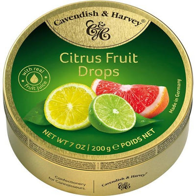 Cavendish & Harvey - Citrus Fruit Réglisses 200 Gram