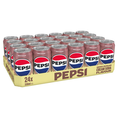 Pepsi - Cream Soda 330ml 24 Dosen