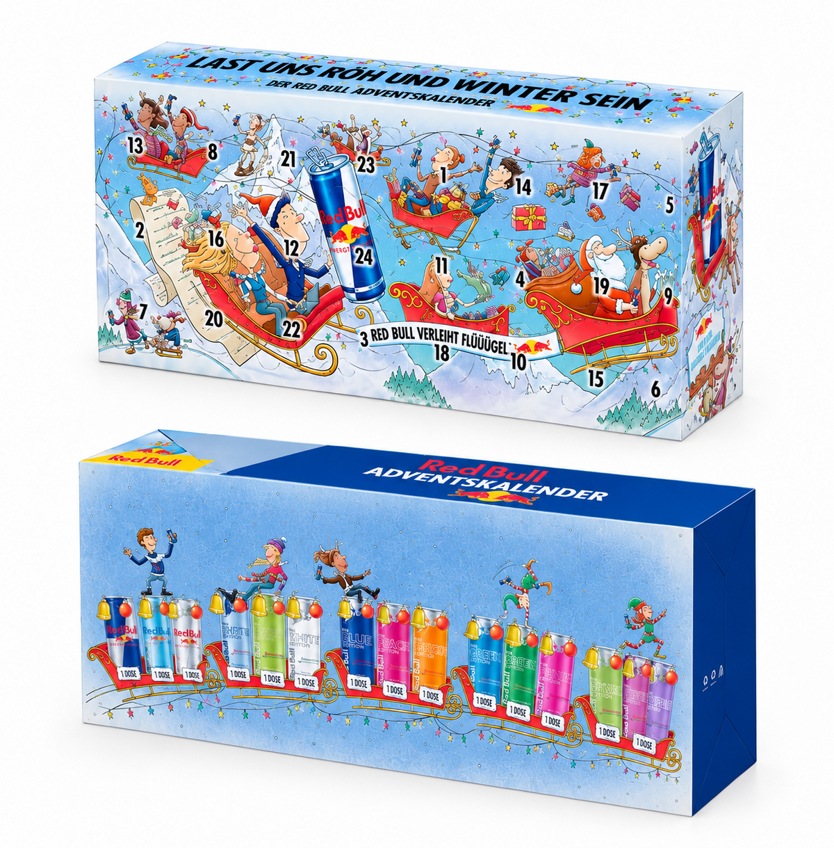 Red Bull - Adventskalender Editie 2026 24 Blikjes