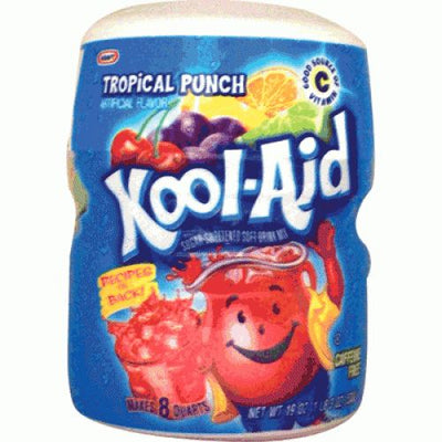 Kool Aid 8QT Tropical Punch 538 Gramm